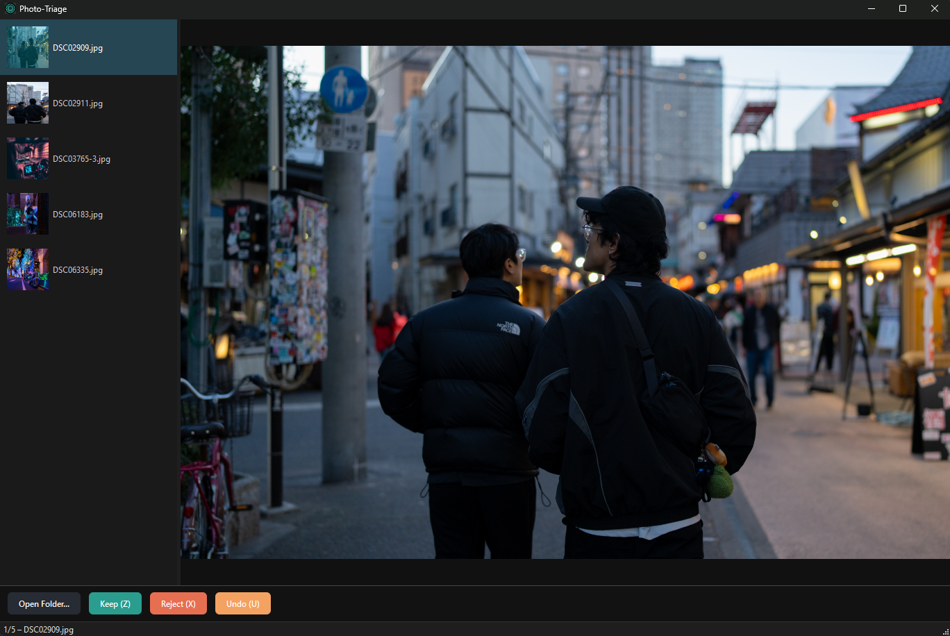 Screenshot of CullPix